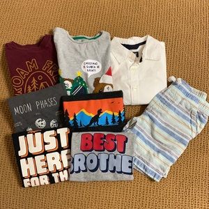 Boys 5T shirt lot